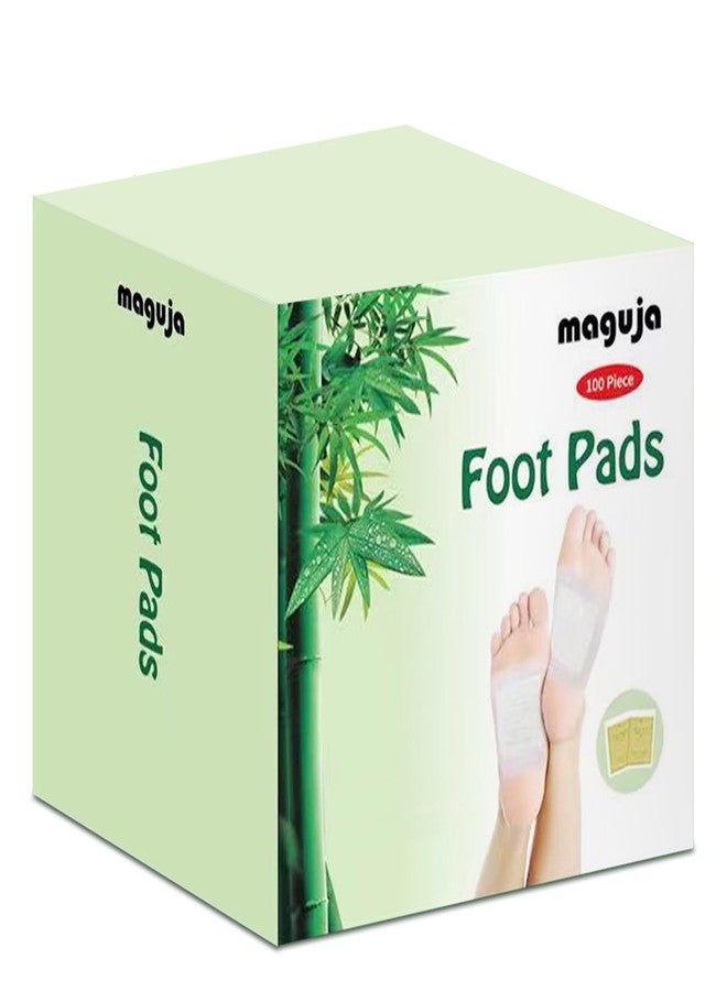 maguja 100 Pads Deep Cleansing Foot Paches for Stress Relief, Better Sleep| Natural Bamboo Vinegar Ginger Powder Foot Pads Suitable for Travel or Home Use - Image 4